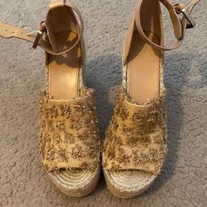 Marc Fisher espadrilles.
